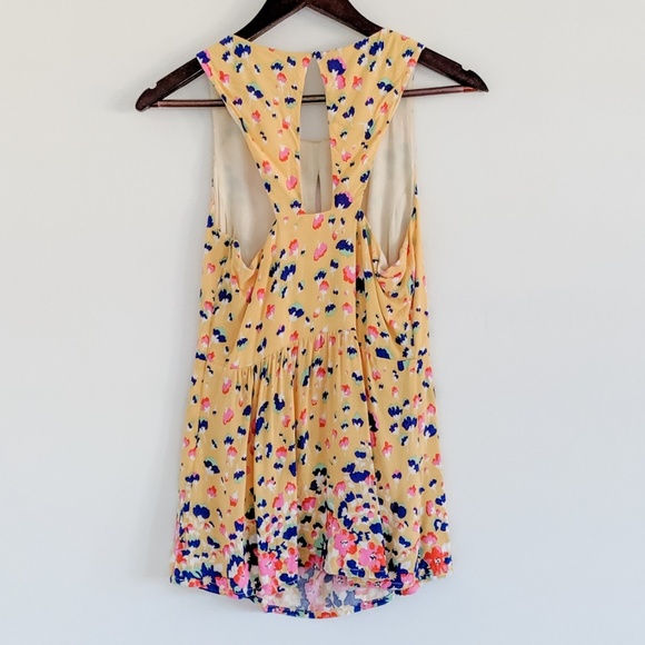 ModCloth yellow sleeveless top - Picture 3 of 4